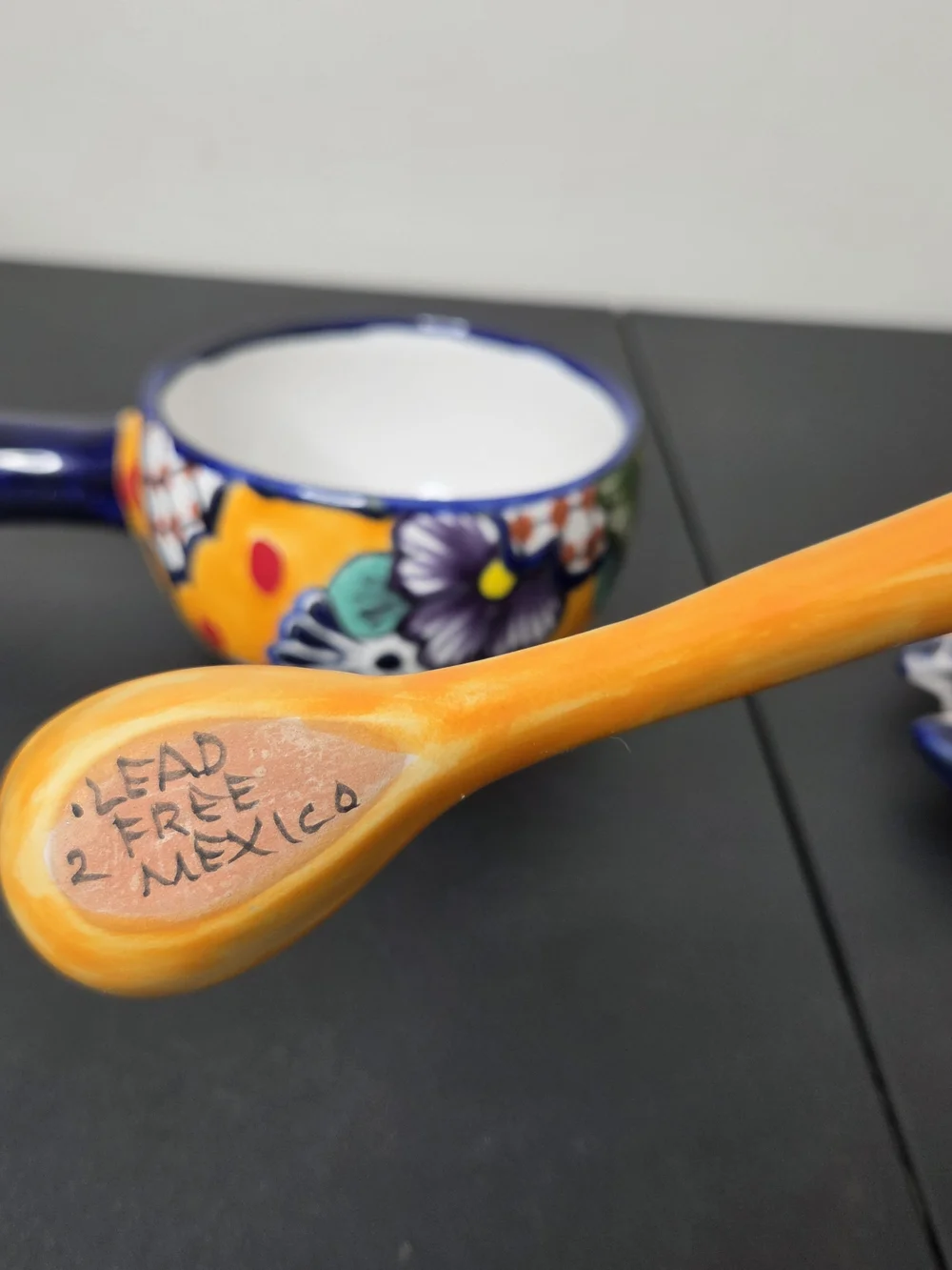 Mexican Talavera Handcrafted Covered Salsa Pan Or Sauce Pot